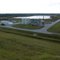 Looking west from the top of the levee surrounding the reservoir