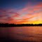 Sunset on Chautauqua lake