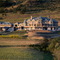 French Chateau and Vineyard