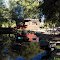 Glenyan RV Park Covered Bridge and Pond, Ashland Oregon