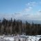 Feb 2006 - Grand Marais, Minnesota. Winter view of Lake Superior from Pincushion Mountain.