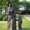 Hardship and Dreams, life-size bronze by Dorothy Koelling, Wichita, KS