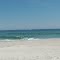 Panoramic view of the Ocean from Lot 14 on Island Beach State Park.
