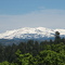 The Sierra Mountain range as seen from Pollock Pines