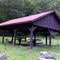 FLT M03 4.6 mi - Picnic pavilion at old Seneca CCC Camp, two picnic tables, camping allowed 150' from road and trail