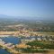 Lake California and Sacramento river from the east
