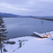 View from the Lodge at Sandpoint, ID