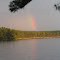 Rainbow over Washington Beach