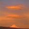 Lenticular clouds over Mt. Hood, near Friend, Oregon