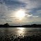 Summer sun above Winnewana Lake