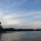 Winnewana Impoundment viewed from the spillway dam