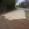 vestige of concrete roadbed, Old Hwy 74, Rutherford Co, NC