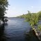 An upriver view of the St. Croix