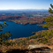 Lake Dunmore from Rattlesnake Point