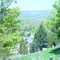view of Utica from cemetery atop hill (5-9-2005)