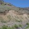 Deltaic sediments deposited by Raider Creek as it flowed into Lake Surprise during the Pleistocene.