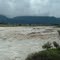 Fillmore, CA:  Sespe Creek Flooding, View SW, February 21, 2005