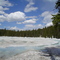 Frozen lake on Grand Mesa
