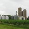 Silos near Perkins Avenue