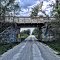 Cedar Valley Nature Trail Overpass At Dusk