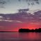 Missouri RIver sunset, near Jefferson SD