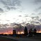 February 27, 2012 Sunrise along Huntsville road, Pendleton, Indiana