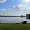 Lake of the Woods under the sunshine