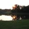 Long Run Park Lake at sunset (summer)