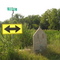 Site of Johnstown Store, looking west from the road, August 2009