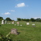 Boles Cemetery, looking northeast, August 2009