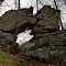 Rock formation, Frederick Municipal Forest.