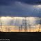 Sun Rays and Powerlines
