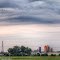 First Light Illuminates Silos in Drenthe II