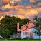 Home Bathed in Magic Light
