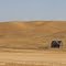 Abandoned farmstead on the edge of the hills