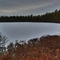 Decou Pond in winter