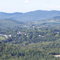 Bennington College from Bennington Monument