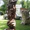 Grange hall chain saw art