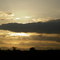 Sunset at 65 mph on I5 - looking toward Corvalis, Or.