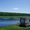 Fishing Cribs on Brady's Lake