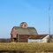 Red rustic barn