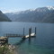 Boat landing about 1/2 way up Lake Chelan on east side. April 07
