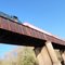 Tracks over the river near Hazleton