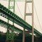 Tacoma Narrows Bridge. The recently opened new span (2008) is on the right.