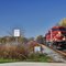 Canadian Coal Train by Pewaukee Lake