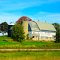 Farm with Two Silos