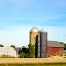 Farm with Two Silos