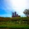 Dairy Farm with Three Silos