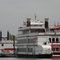 2 Paddlewheelers on the Illinois side of the Mississippi River