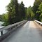 One lane bridge over the Surgeon River.